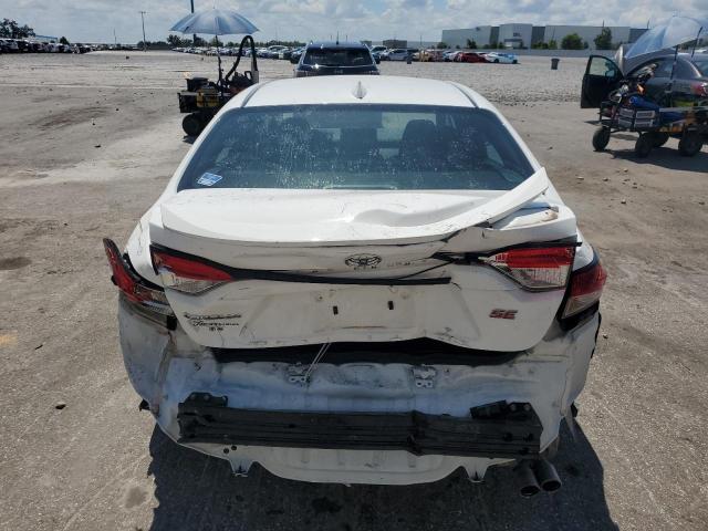 5YFS4MCE8NP128804 - 2022 TOYOTA COROLLA SE თეთრი ფოტო 6