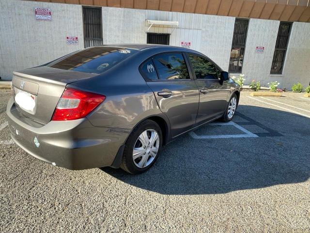 19XFB2F59CE336390 - 2012 HONDA CIVIC LX BROWN photo 4