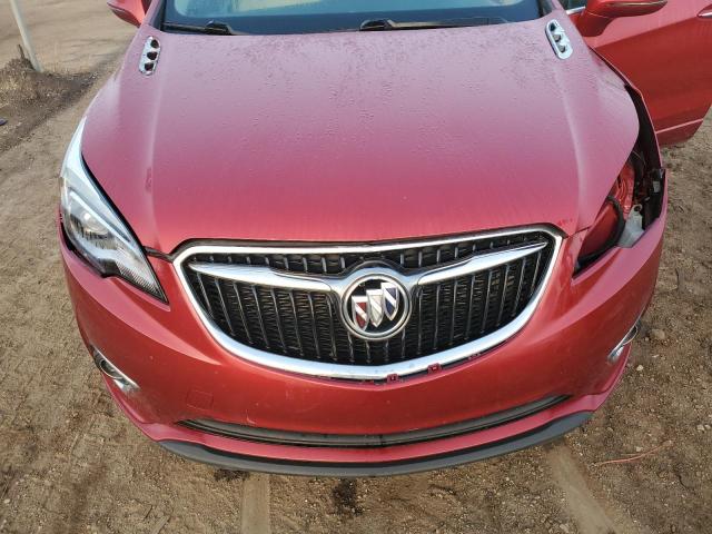 LRBFXBSA7KD042375 - 2019 BUICK ENVISION PREFERRED RED photo 11