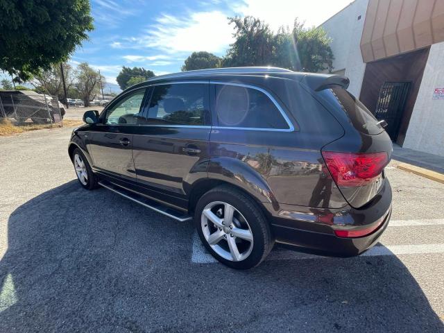 WA1DGBFE6BD004958 - 2011 AUDI Q7 PRESTIGE BROWN photo 3