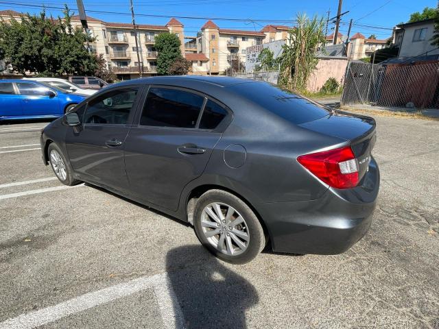 19XFB2F86CE365677 - 2012 HONDA CIVIC EX CHARCOAL photo 3