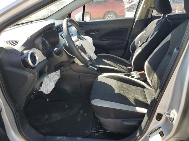 3N1CN8EV2ML820612 - 2021 NISSAN VERSA SV SILVER photo 7