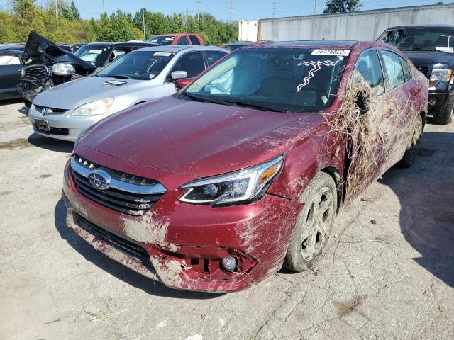 4S3BWAN60N3026789 - 2022 SUBARU LEGACY LIMITED RED photo 1