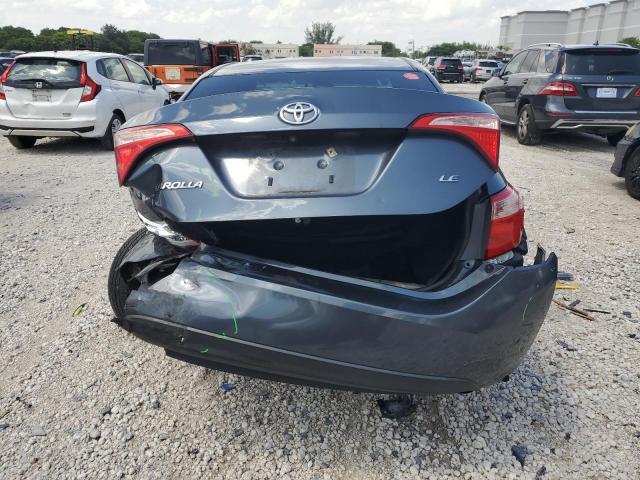2T1BURHE8HC963053 - 2017 TOYOTA COROLLA L GRAY photo 6