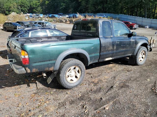 5TEWM72N24Z458306 - 2004 TOYOTA TACOMA XTRACAB GREEN photo 3