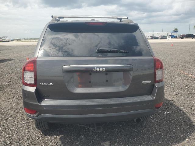 1C4NJDEB2ED892045 - 2014 JEEP COMPASS LATITUDE GRAY photo 6