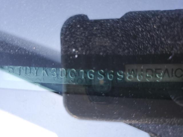 5TDYK3DC1GS698659 - 2016 TOYOTA SIENNA XLE შავი ფოტო 13