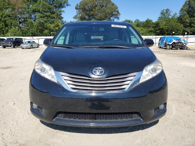 5TDYK3DC1GS698659 - 2016 TOYOTA SIENNA XLE შავი ფოტო 5
