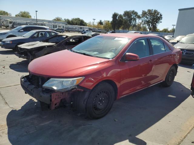 4T4BF1FK6CR200174 - 2012 TOYOTA CAMRY BASE RED photo 1