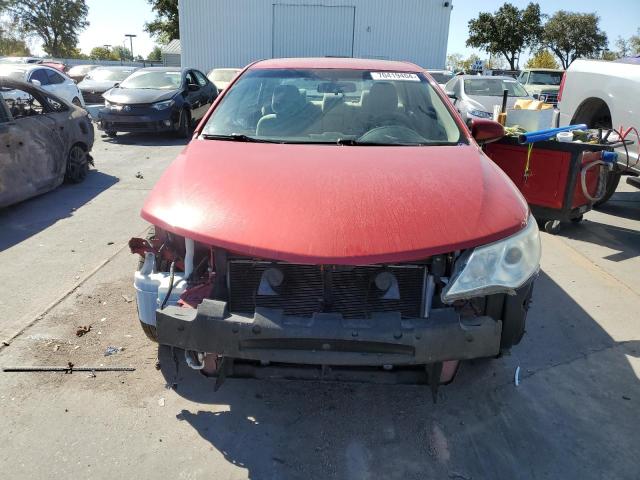 4T4BF1FK6CR200174 - 2012 TOYOTA CAMRY BASE RED photo 5