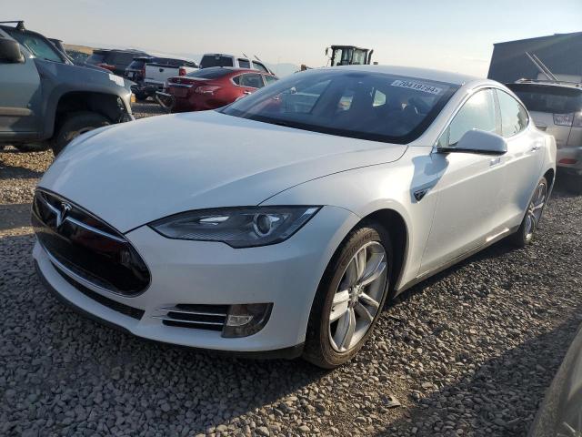 5YJSA1DN6DFP06902 - 2013 TESLA MODEL S WHITE photo 1