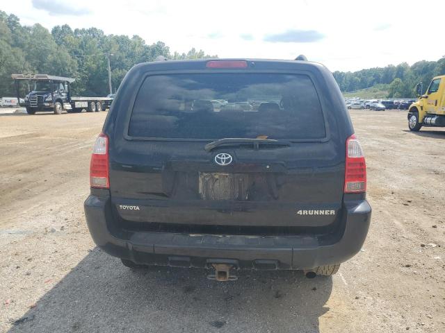 JTEZU14R268051158 - 2006 TOYOTA 4RUNNER SR5 BLACK photo 6