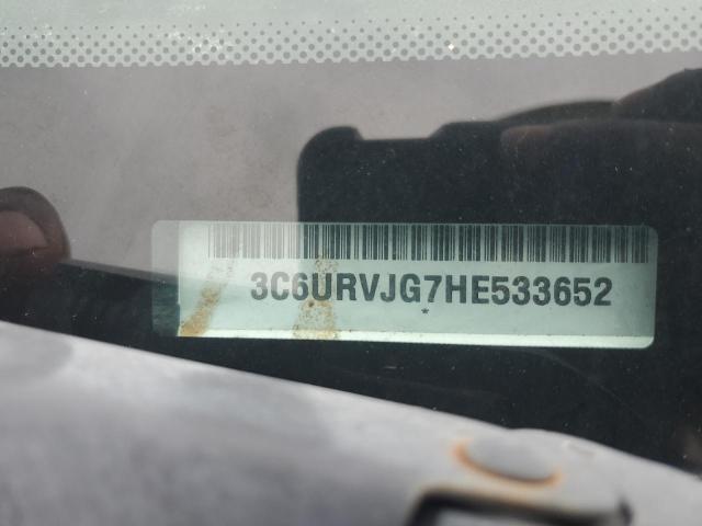 3C6URVJG7HE533652 - 2017 RAM PROMASTER 3500 HIGH თეთრი ფოტო 14