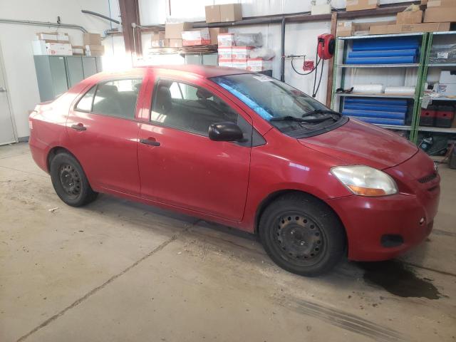 JTDBT923771122645 - 2007 TOYOTA YARIS RED photo 4