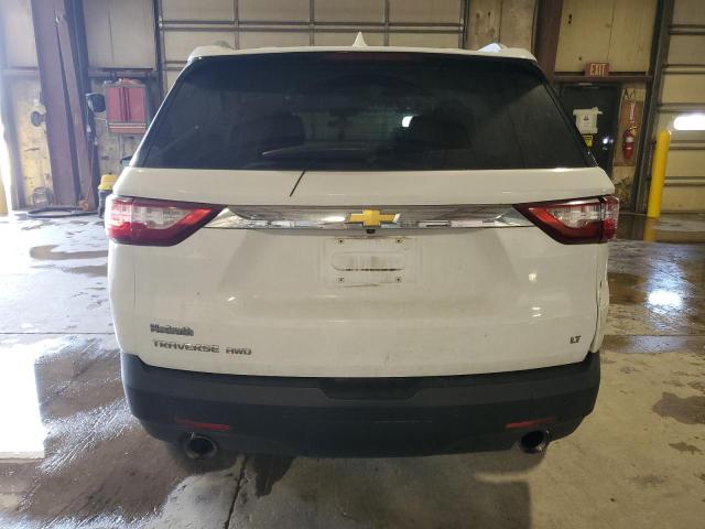 1GNEVGKW9JJ249059 - 2018 CHEVROLET TRAVERSE LT WHITE photo 6