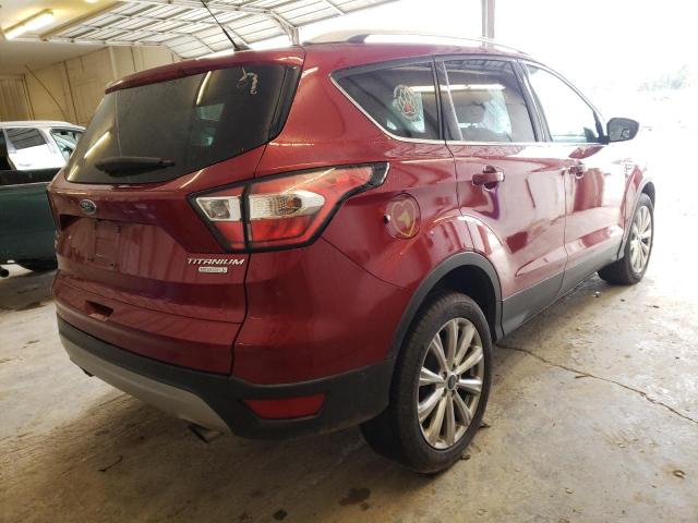 1FMCU0J96HUE29464 - 2017 FORD ESCAPE TITANIUM MAROON photo 3