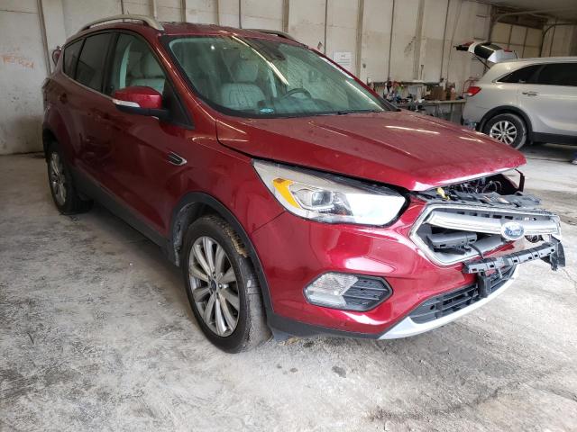 1FMCU0J96HUE29464 - 2017 FORD ESCAPE TITANIUM MAROON photo 4