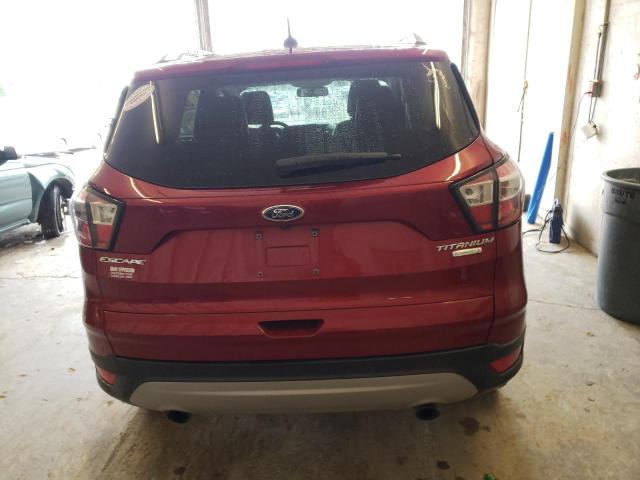 1FMCU0J96HUE29464 - 2017 FORD ESCAPE TITANIUM MAROON photo 6