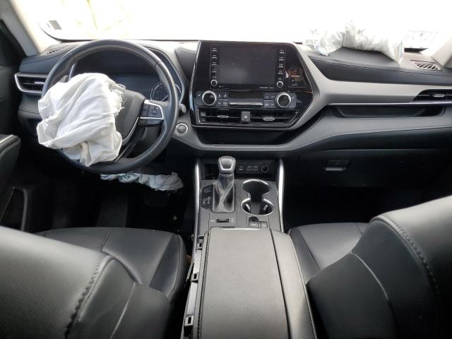 5TDGZRBH1NS573599 - 2022 TOYOTA HIGHLANDER XLE Gris foto 8