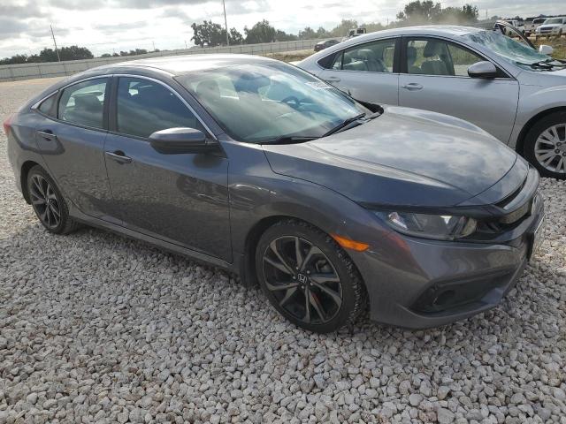 2HGFC2F88KH557538 - 2019 HONDA CIVIC SPORT 银色 照片 4