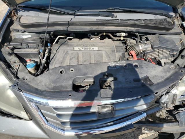 5FNRL38758B081205 - 2008 HONDA ODYSSEY EXL GRAY photo 12