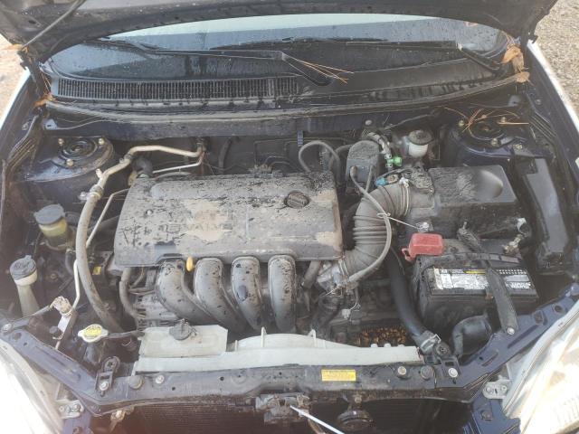 2T1KR32E33C126162 - 2003 TOYOTA COROLLA MA XR BLUE photo 11