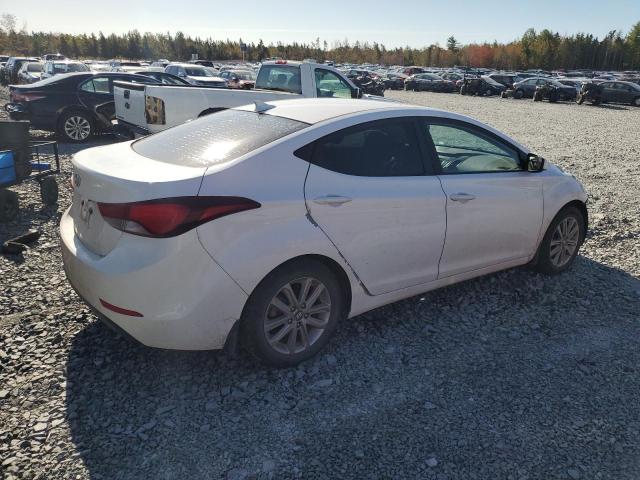 5NPDH4AE0EH527977 - 2014 HYUNDAI ELANTRA SE WHITE photo 3