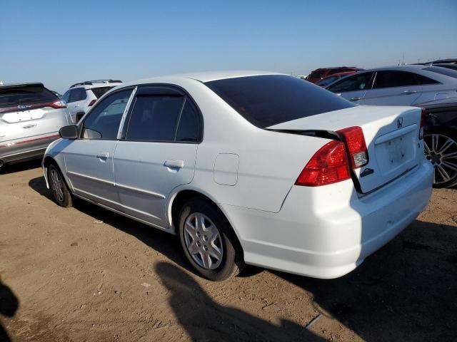 1HGEN26575L000364 - 2005 HONDA CIVIC GX WHITE photo 2