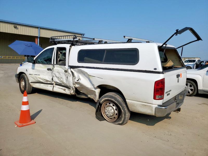 3D7KR28C96G258729 - 2006 DODGE RAM 2500 ST WHITE photo 2