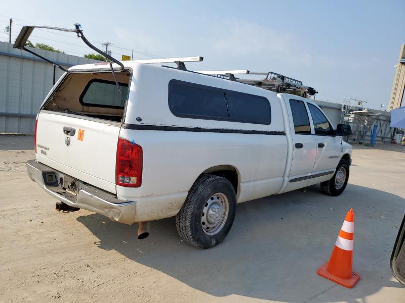 3D7KR28C96G258729 - 2006 DODGE RAM 2500 ST WHITE photo 3