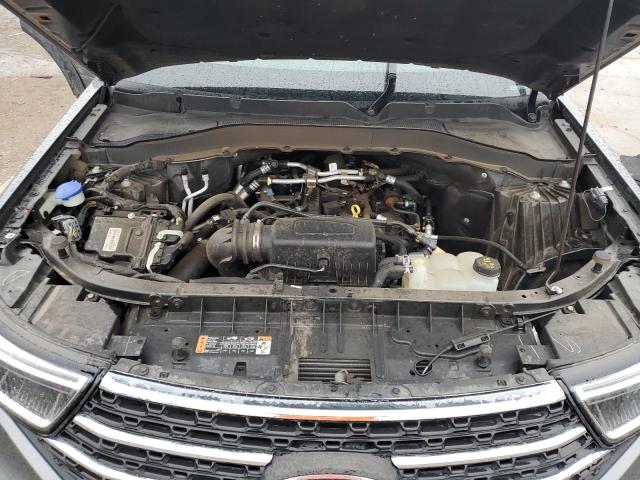 1FMSK8DH0NGB61489 - 2022 FORD EXPLORER XLT GRAY photo 12