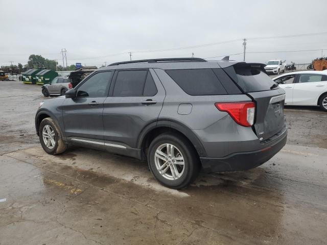 1FMSK8DH0NGB61489 - 2022 FORD EXPLORER XLT GRAY photo 2
