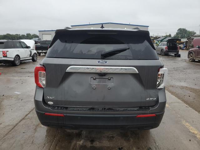 1FMSK8DH0NGB61489 - 2022 FORD EXPLORER XLT GRAY photo 6