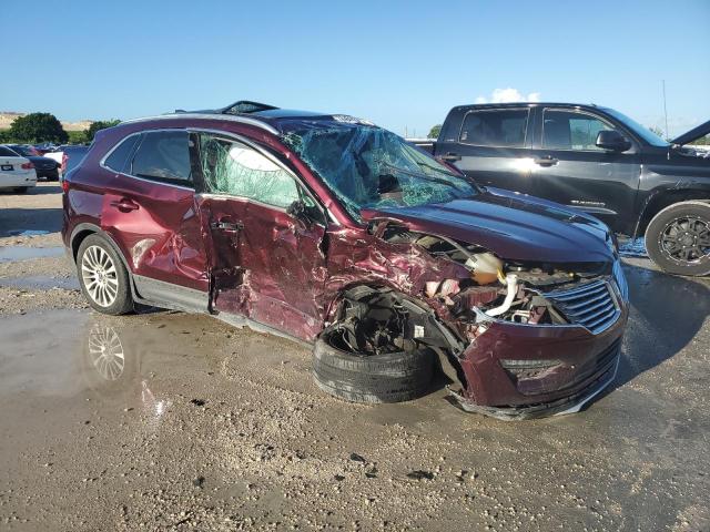 5LMCJ3C91HUL51020 - 2017 LINCOLN MKC RESERVE BURGUNDY photo 4