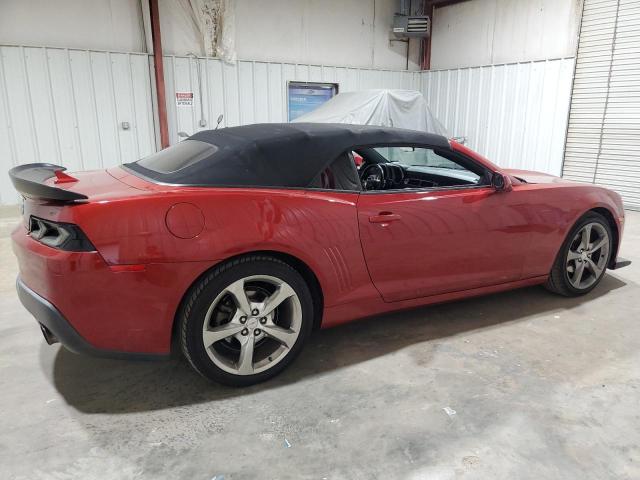 2G1FF3D36F9252289 - 2015 CHEVROLET CAMARO LT RED photo 3