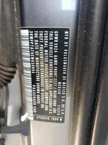 3VWFP7AT6EM630694 - 2014 VOLKSWAGEN BEETLE Grau Foto 12