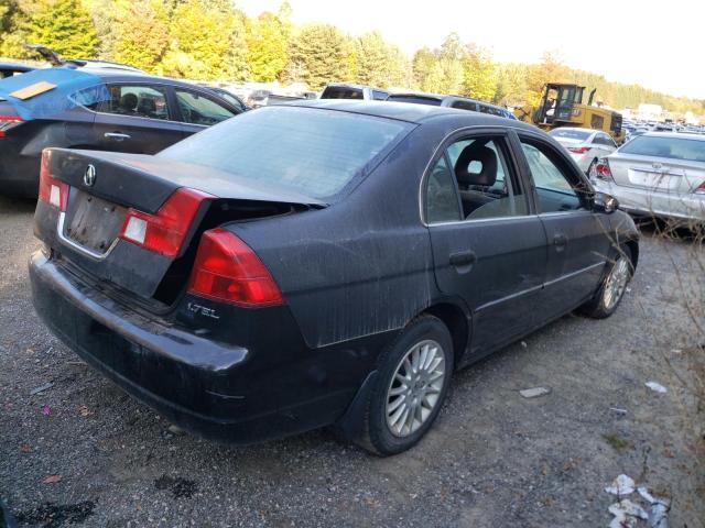 2HHES35842H005584 - 2002 ACURA 1.7EL PREMIUM BLACK photo 3