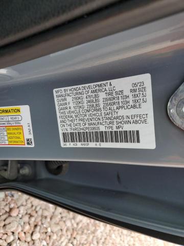 7FARS3H42PE008935 - 2023 HONDA CR-V EX ნაცრისფერი ფოტო 13