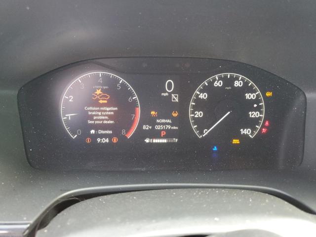 7FARS3H42PE008935 - 2023 HONDA CR-V EX ნაცრისფერი ფოტო 9