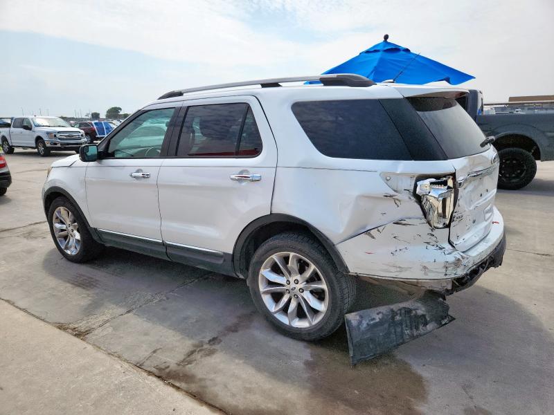 1FM5K7D87DGA87803 - 2013 FORD EXPLORER XLT თეთრი ფოტო 2