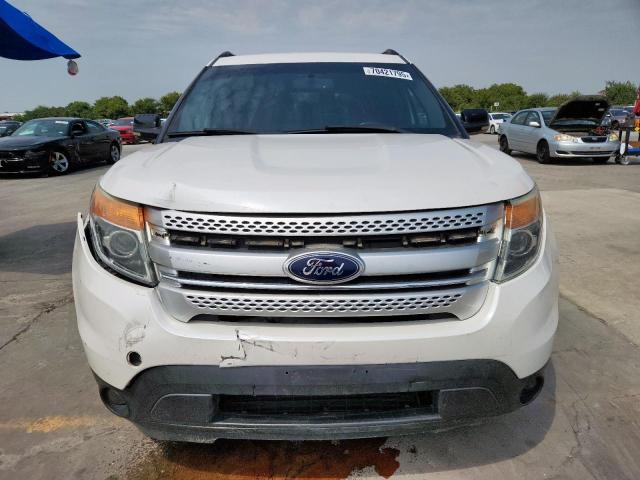 1FM5K7D87DGA87803 - 2013 FORD EXPLORER XLT თეთრი ფოტო 5