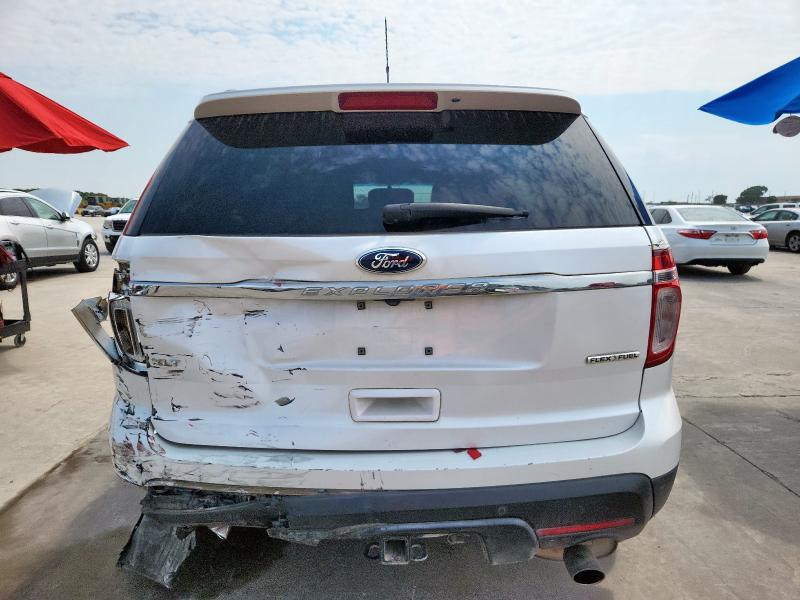 1FM5K7D87DGA87803 - 2013 FORD EXPLORER XLT თეთრი ფოტო 6