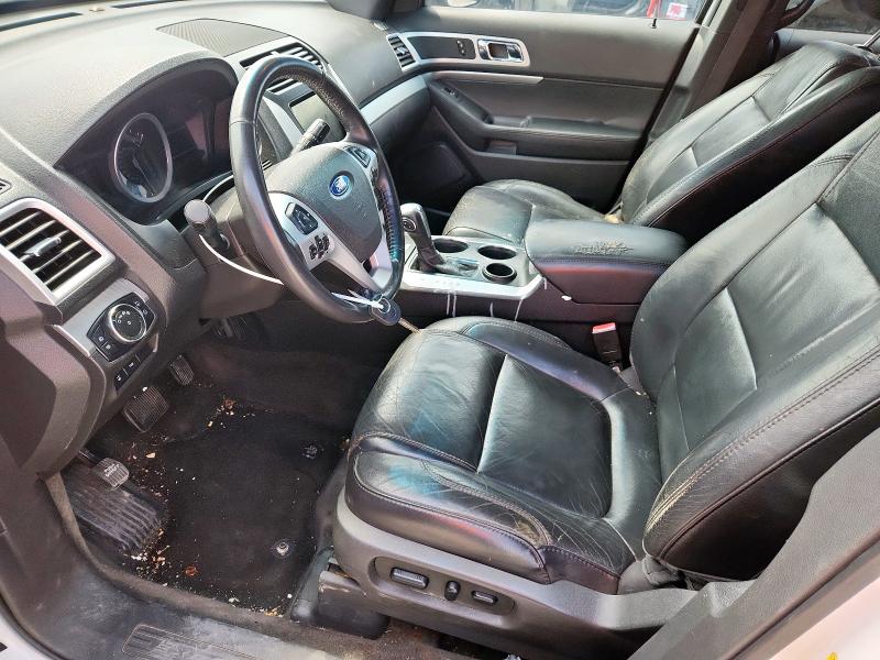 1FM5K7D87DGA87803 - 2013 FORD EXPLORER XLT თეთრი ფოტო 7