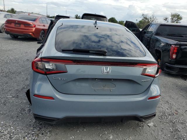 19XFL2H85PE012508 - 2023 HONDA CIVIC SPORT BLUE photo 6