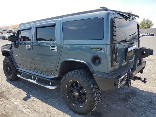 5GRGN23U25H107326 - 2005 HUMMER H2 BLUE photo 2