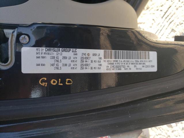 2C4RC1BG6ER277523 - 2014 CHRYSLER TOWN & COU TOURING ნაცრისფერი ფოტო 13