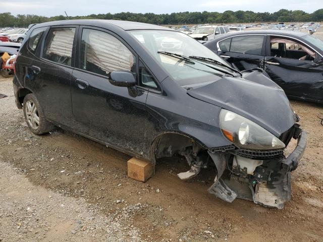 JHMGD38677S064479 - 2007 HONDA FIT S შავი ფოტო 4