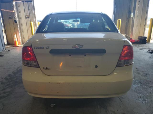 KL1TG52655B389597 - 2005 CHEVROLET AVEO LT WHITE photo 6