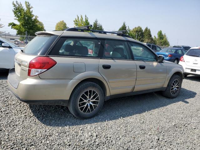 4S4BP60C886302822 - 2008 SUBARU OUTBACK TAN photo 3
