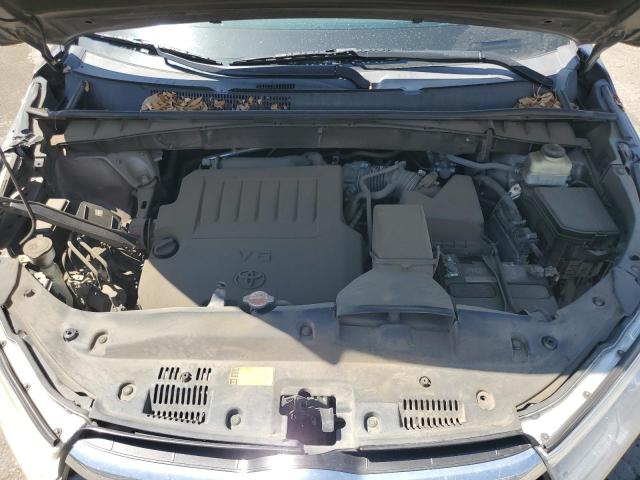 5TDJKRFH2GS318029 - 2016 TOYOTA HIGHLANDER XLE Gris photo 12